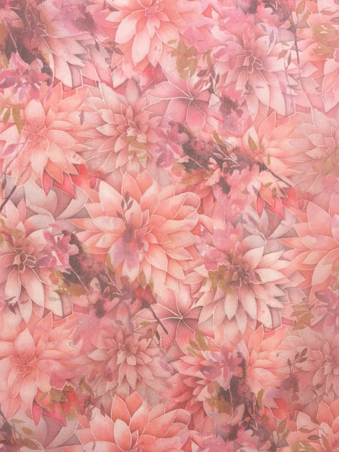 Pink Floral | Organza
