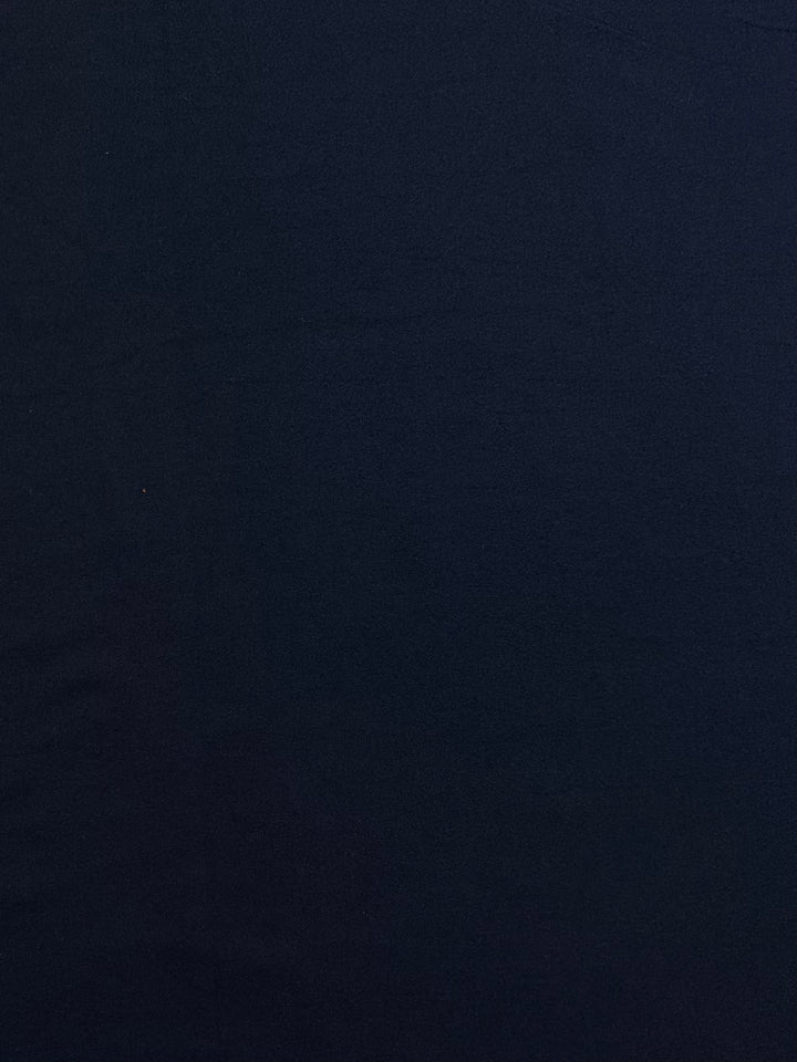 Navy Brush Poly Spandex