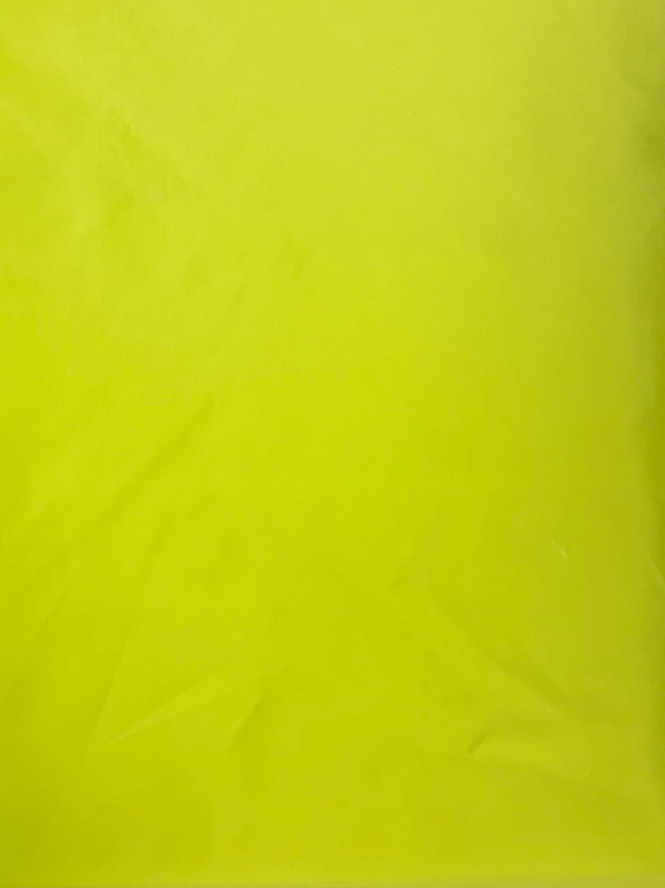 Lime Green Poly Plainweave