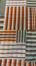 Green and Orange Geometric Patterns | Mesh