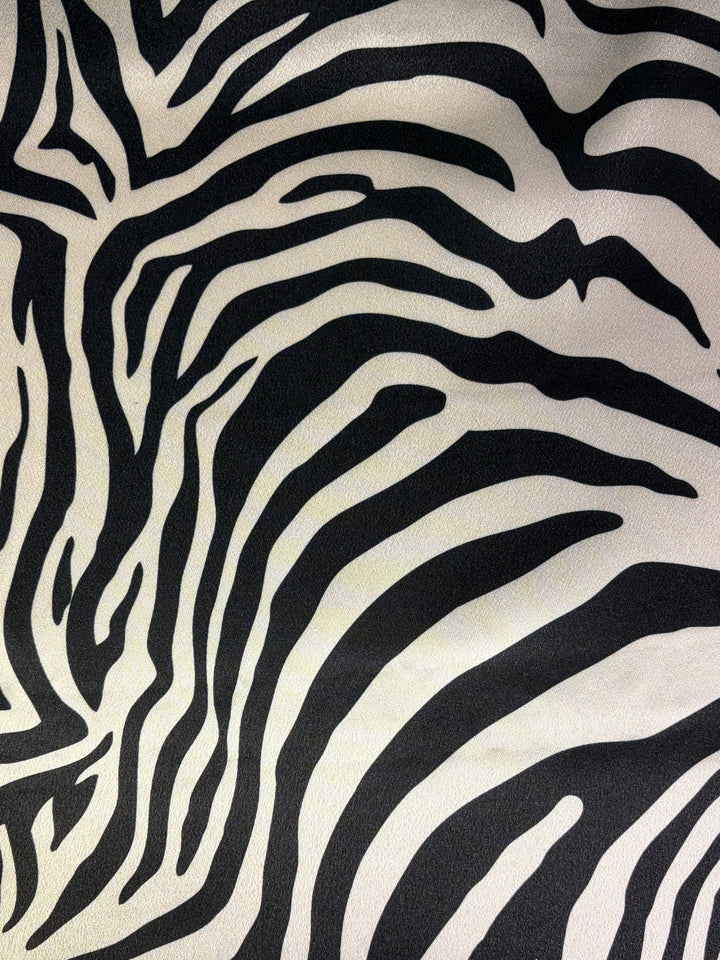 Oversized Zebra Charmeuse