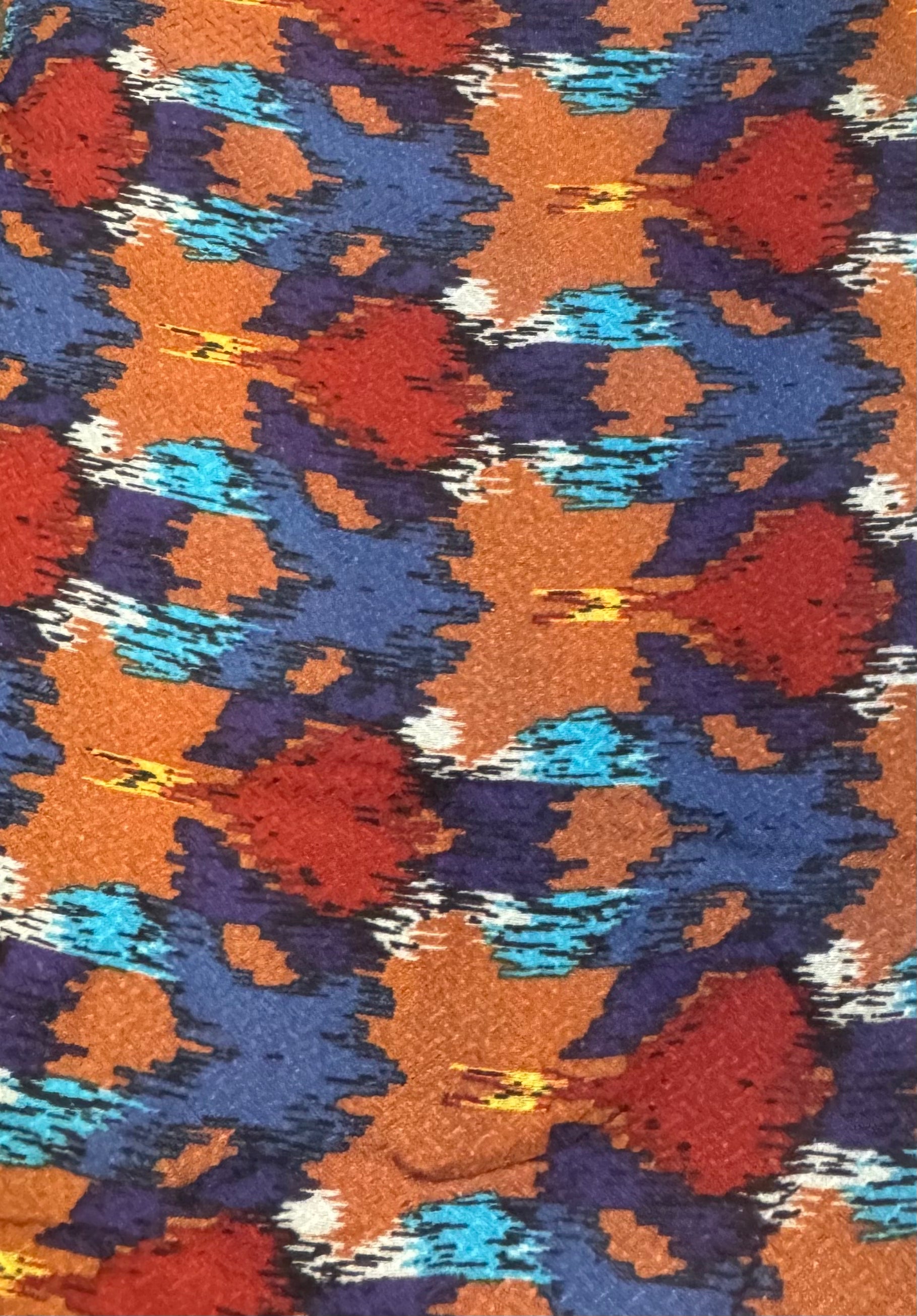 Brown and Blue | Rayon