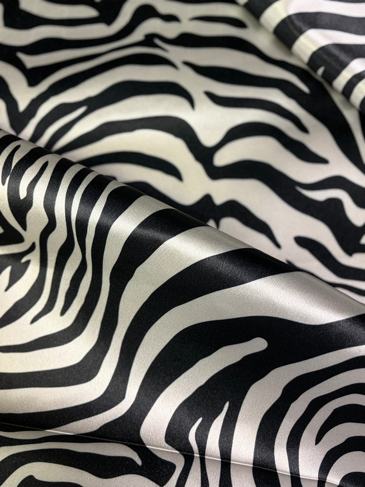 Oversized Zebra Charmeuse