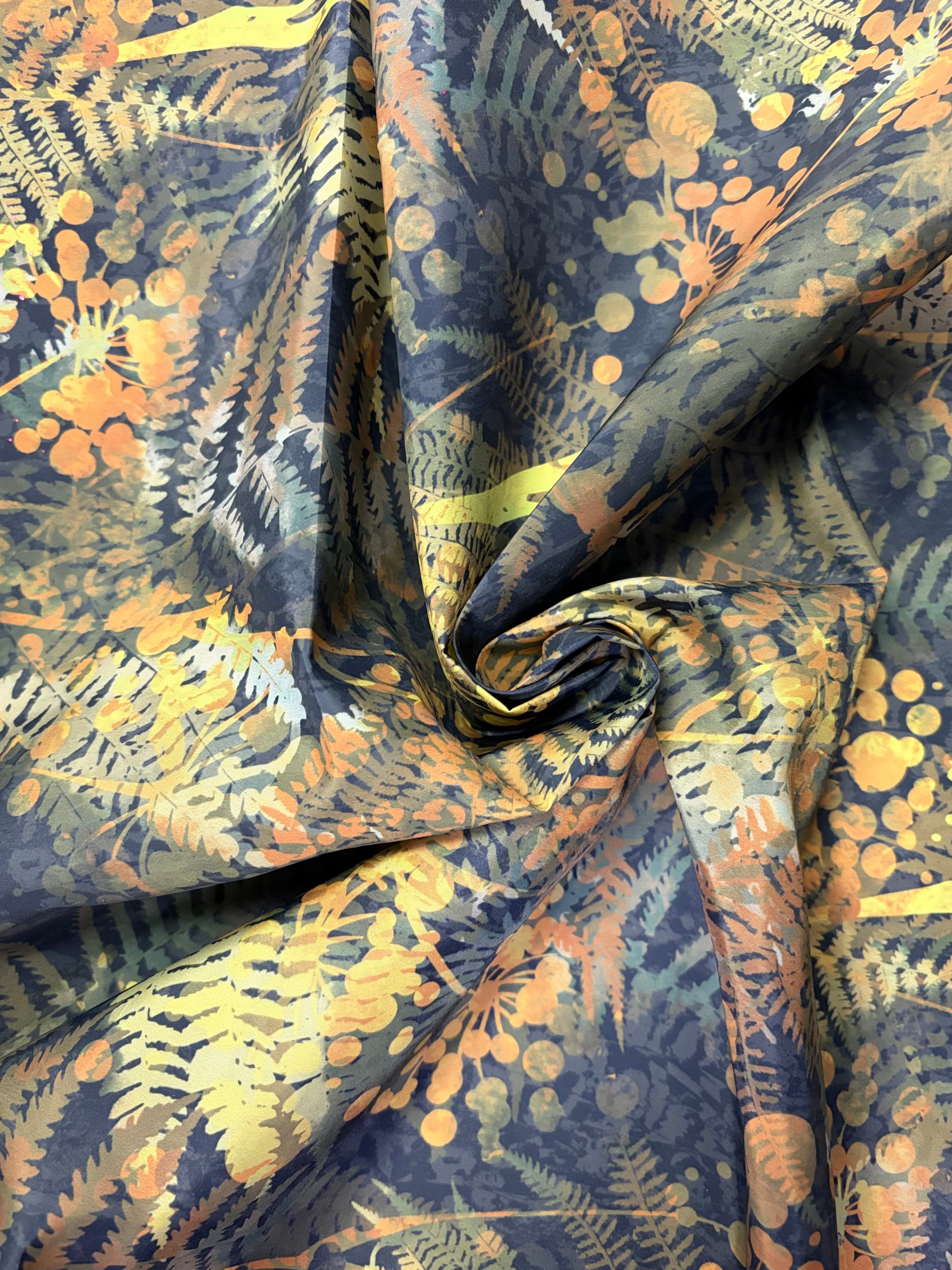 Multi Jungle Poly Plainweave | Water Repellant
