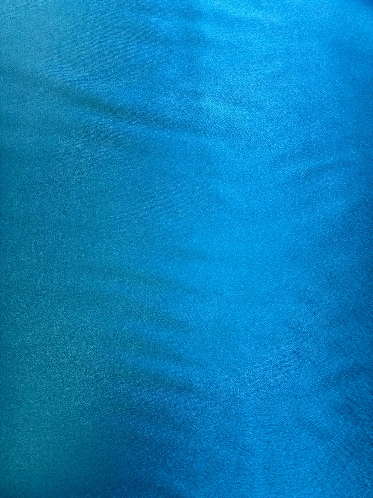 Teal Solid Color | Satin