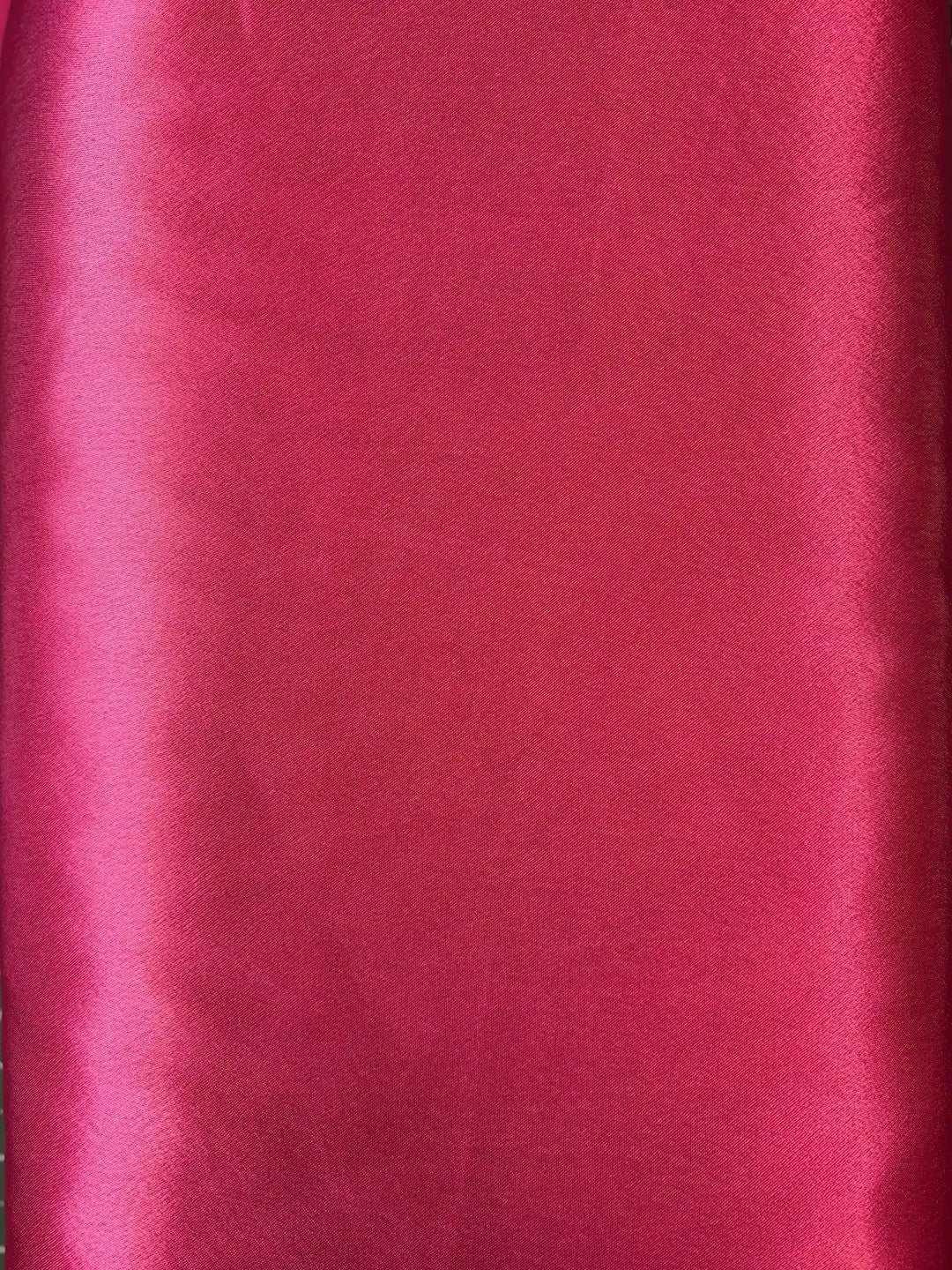Pink Solid Color | Satin