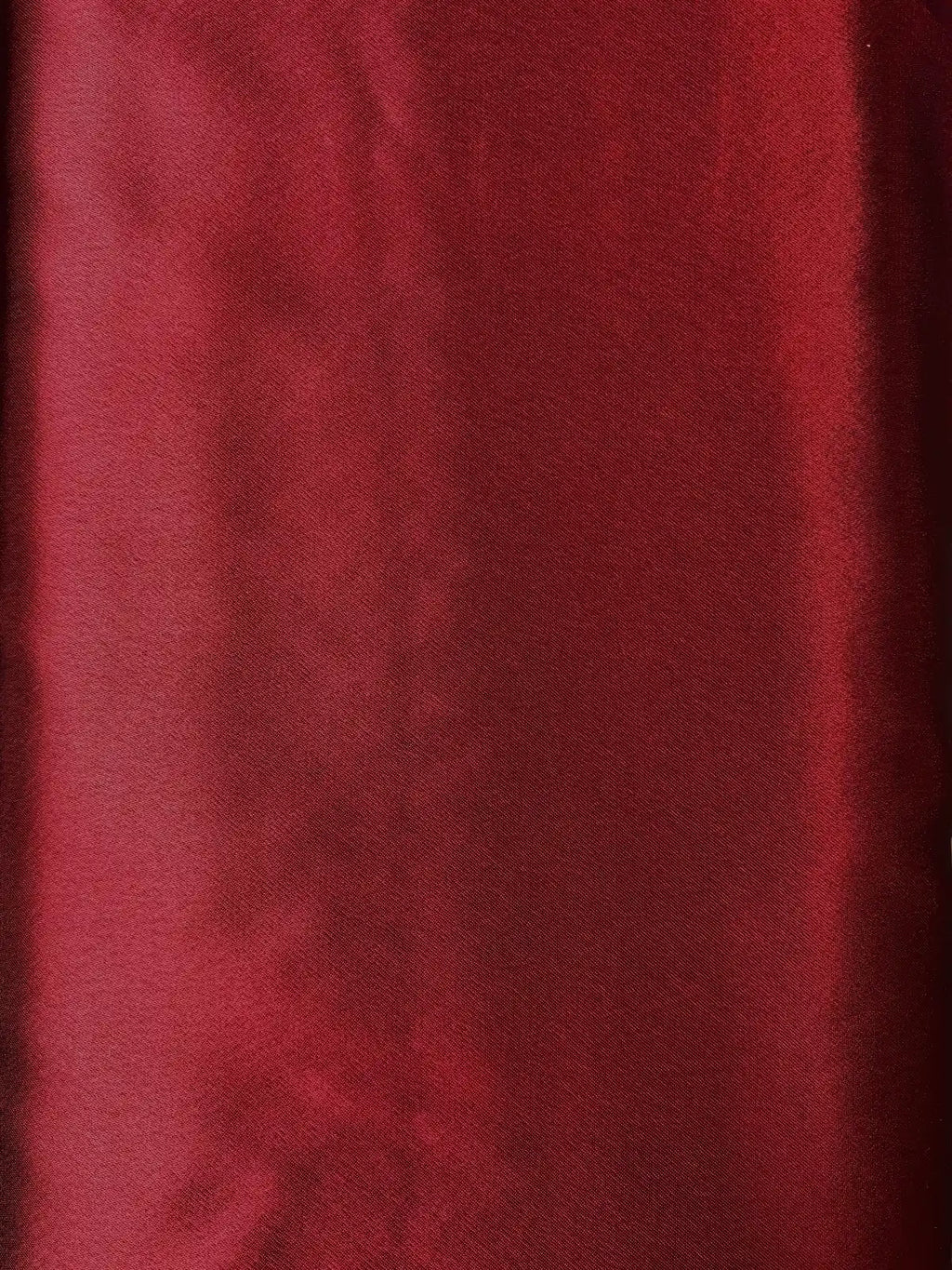 Burgundy Solid Color | Satin