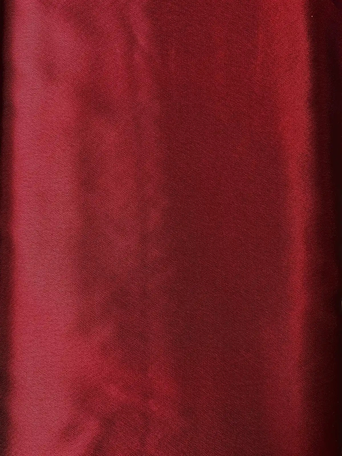 Burgundy Solid Color | Satin