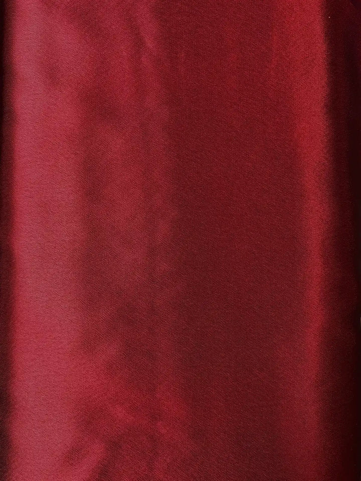 Burgundy Solid Color | Satin