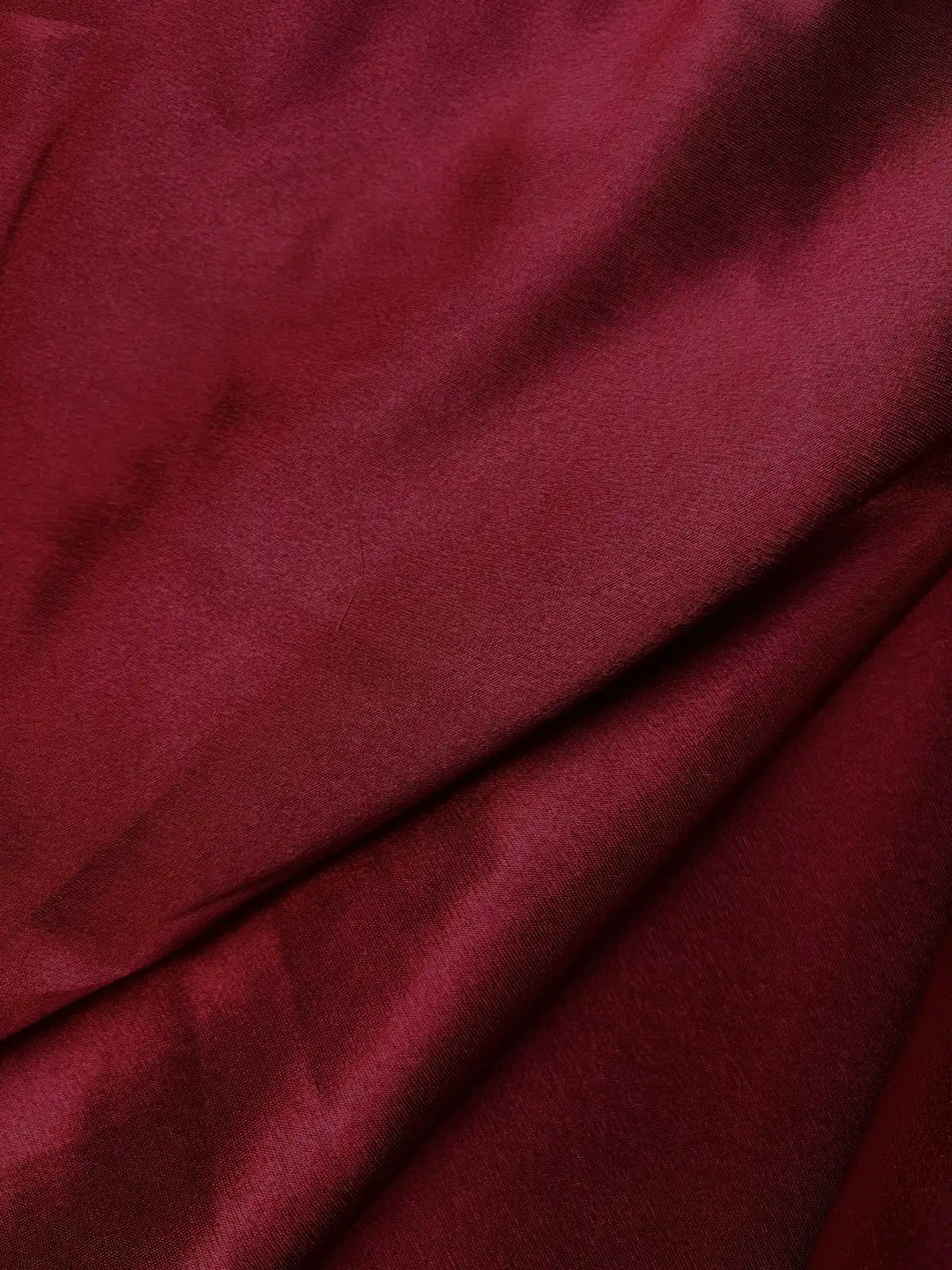Burgundy Solid Color | Satin