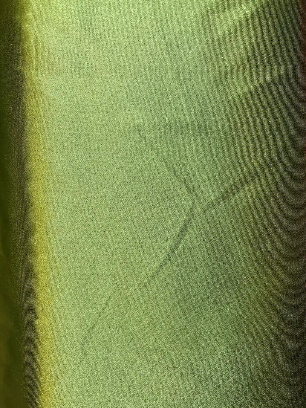 Apple Green Solid Color | Satin