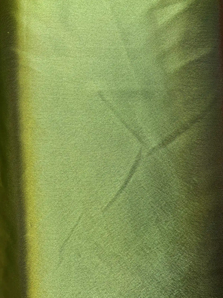 Apple Green Solid Color | Satin