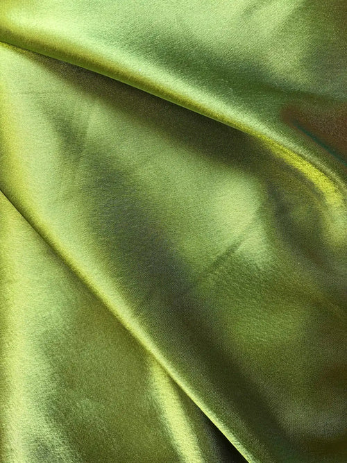Apple Green Solid Color | Satin