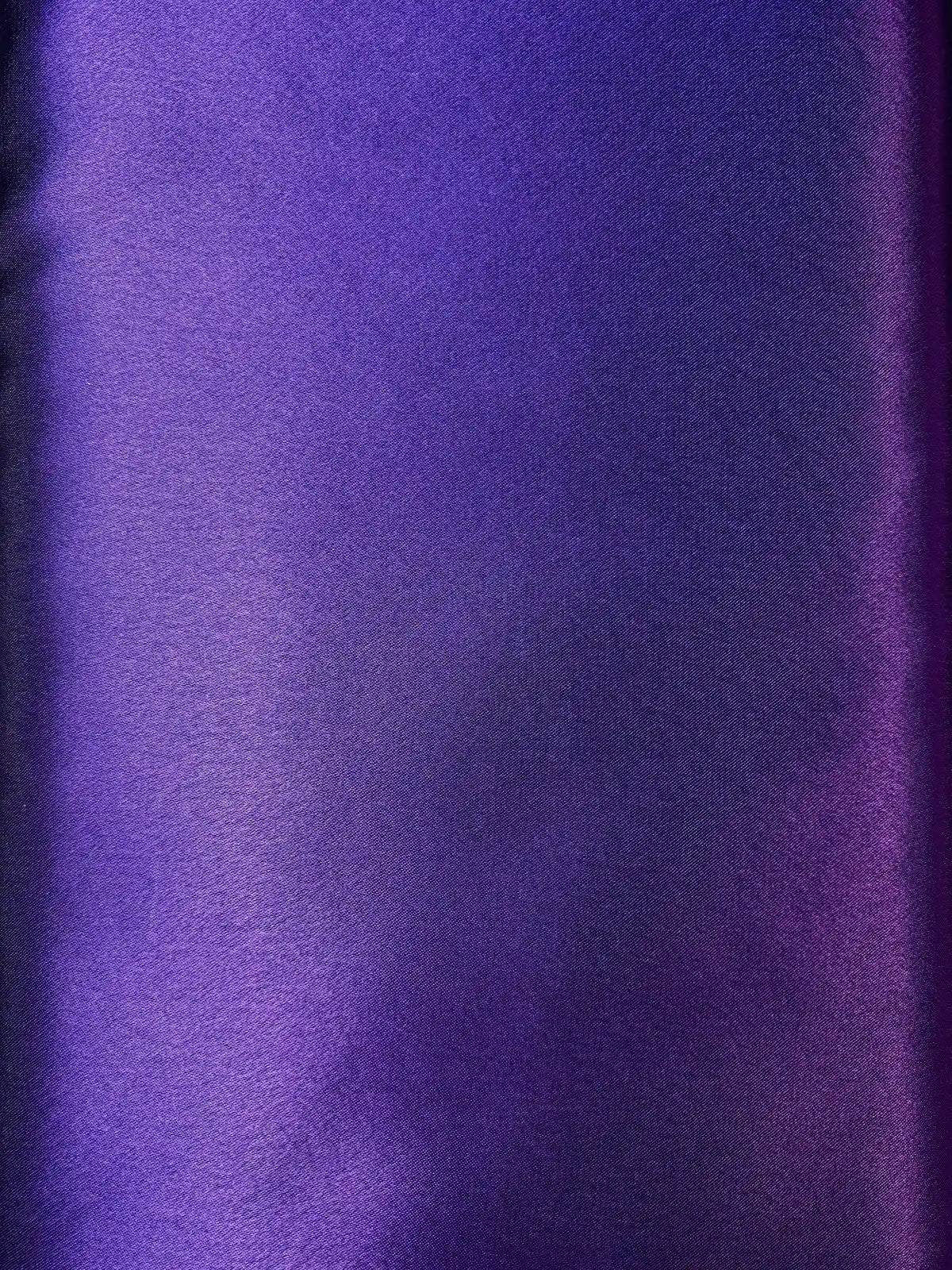 Purple Solid Color | Satin