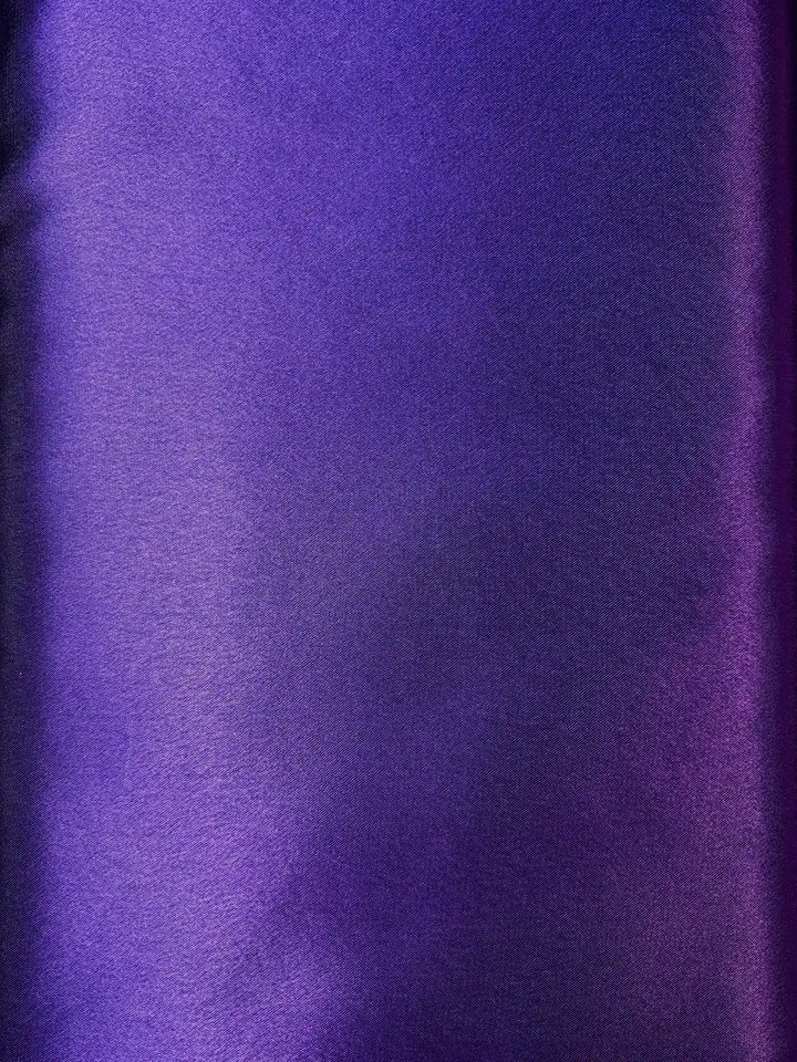 Purple Solid Color | Satin