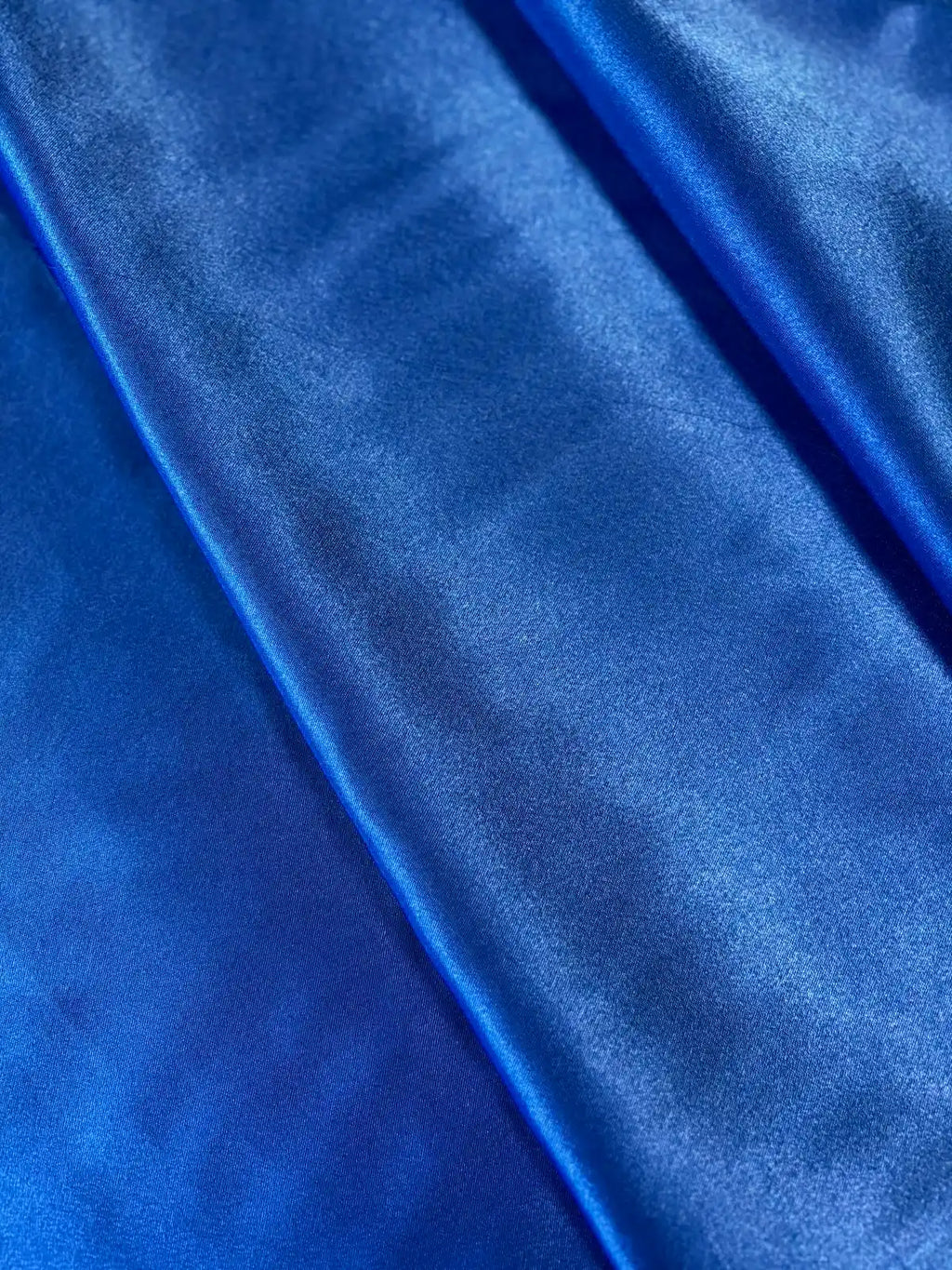 Sky Blue Solid Color | Satin