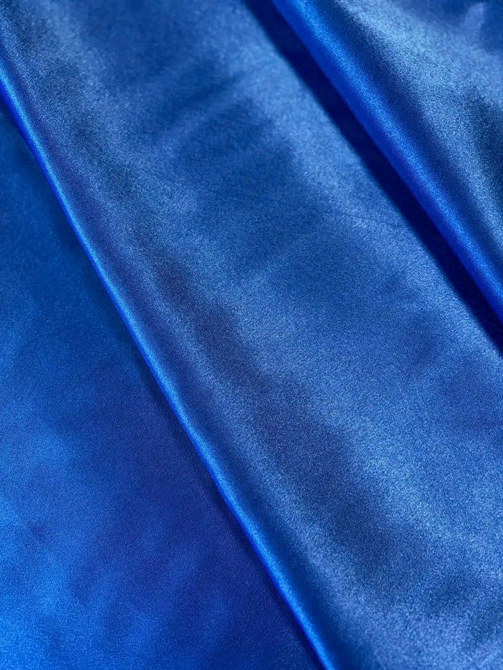 Sky Blue Solid Color | Satin