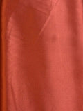 Burnt Orange Solid Color | Satin