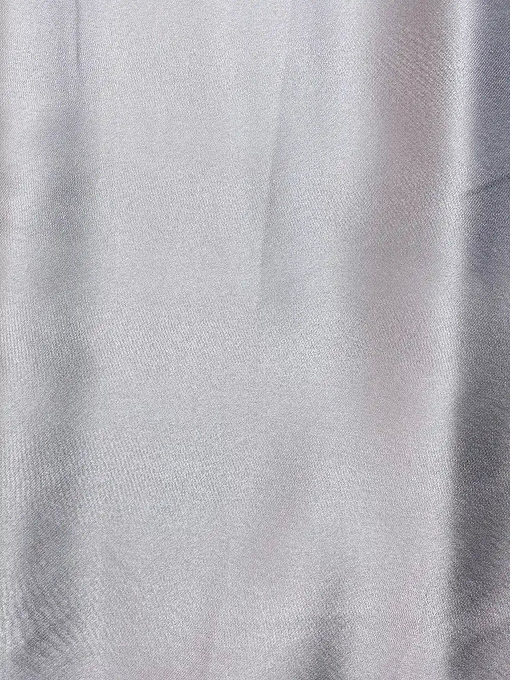 Silver Solid Color | Satin