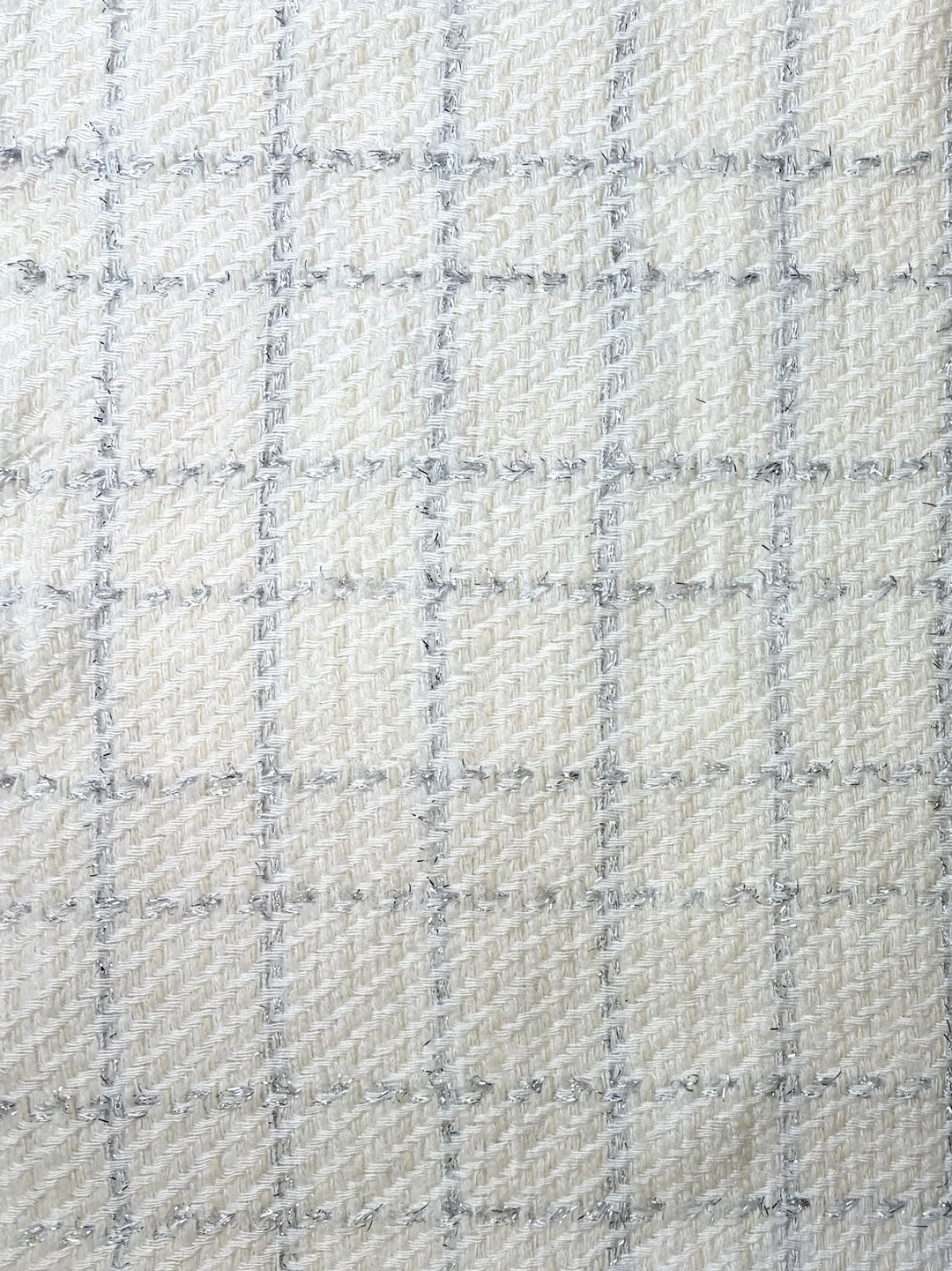 Cream Chanel Dead-stock Fabric | Tweed | Made in Italy