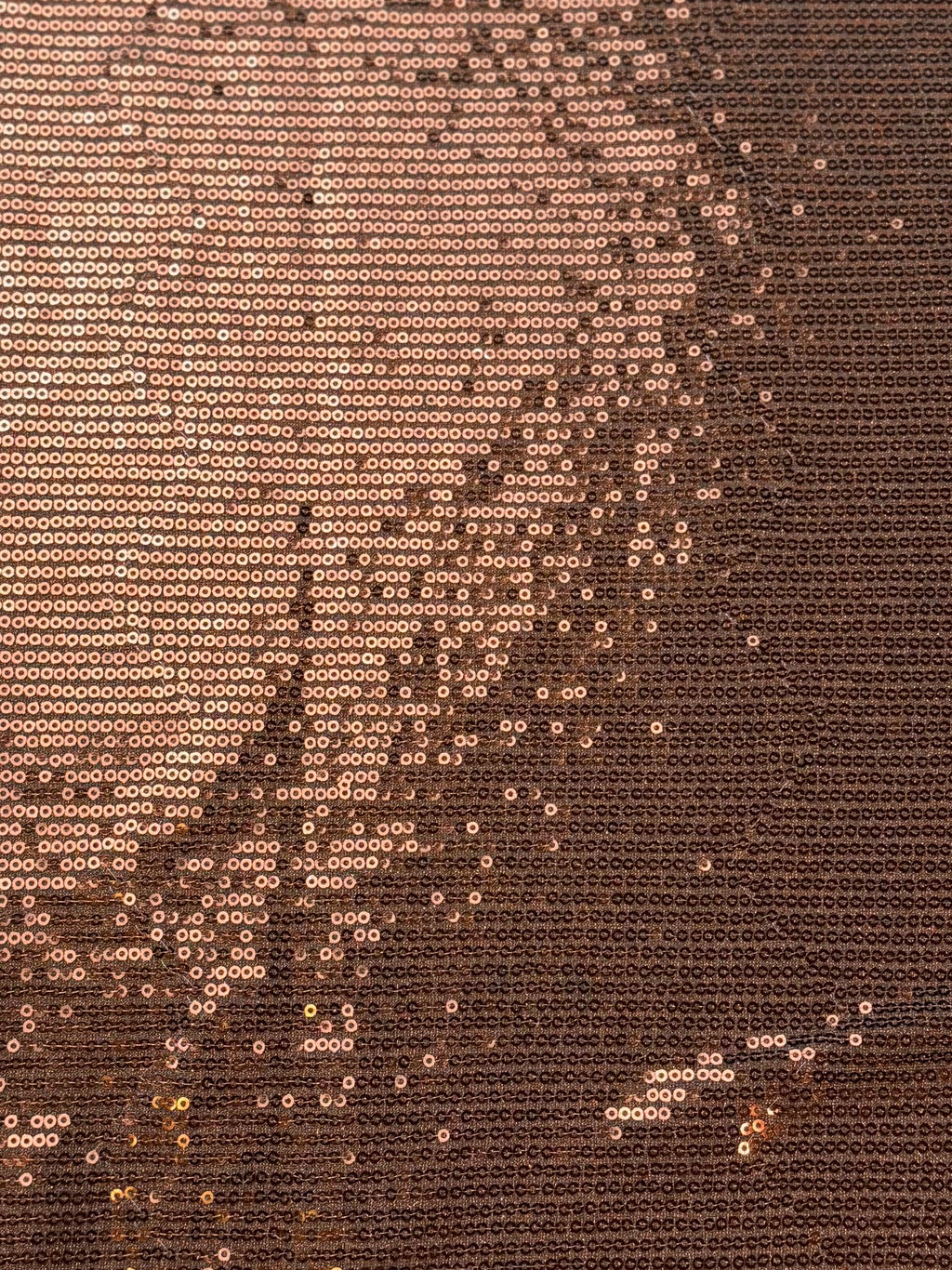 Brown Sequin Stretch | Knit