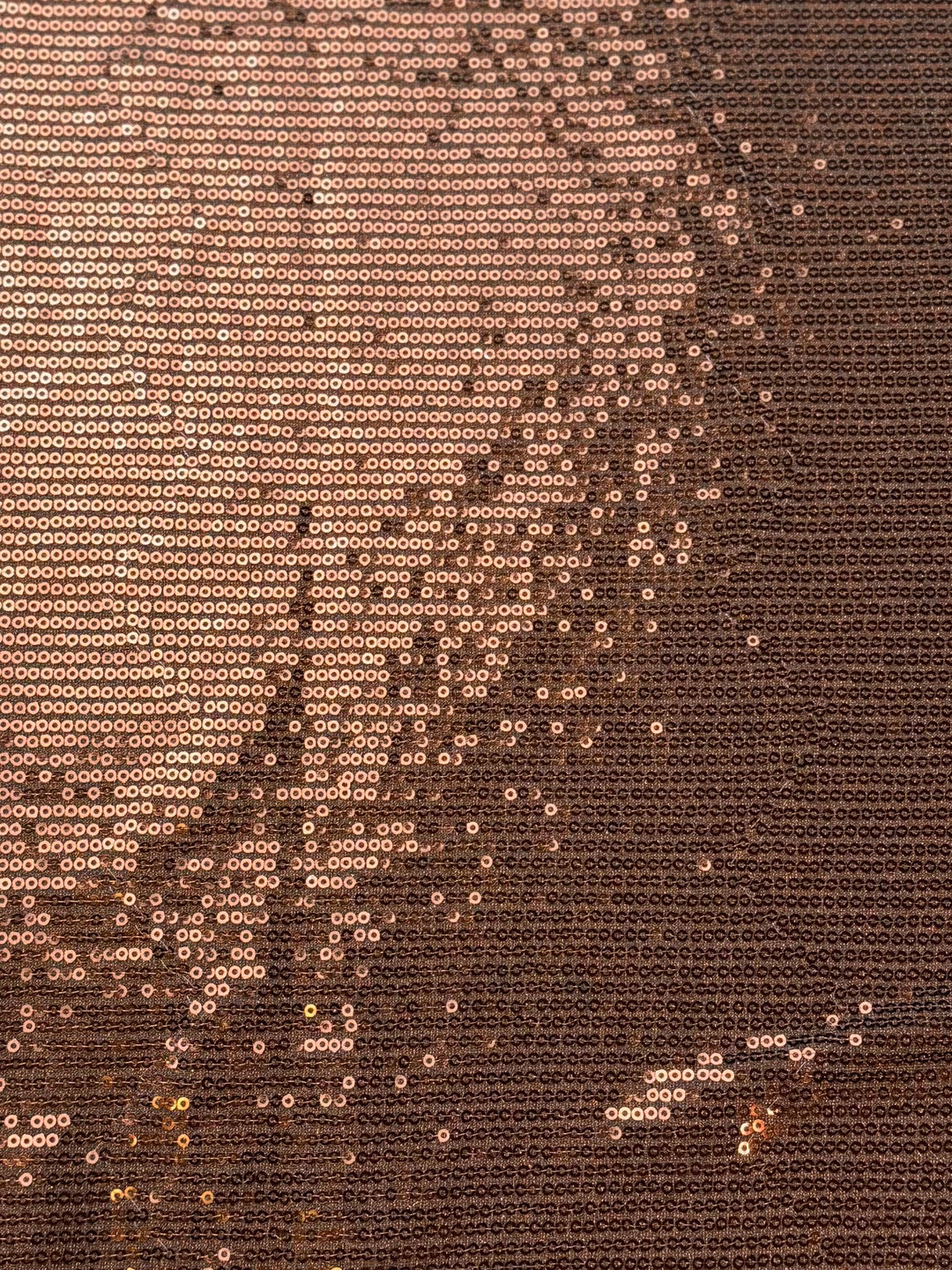 Brown Sequin Stretch | Knit