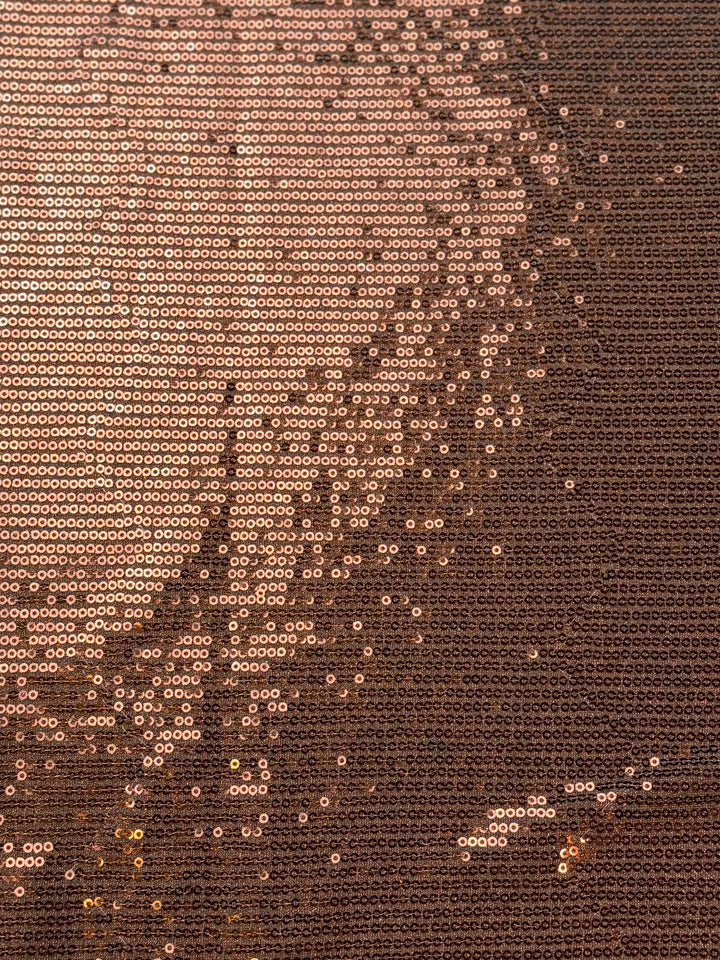 Brown Sequin Stretch | Knit