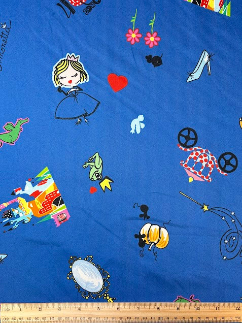 Designer Cotton Monnalisa |Spandex | kids print | Made in Italy