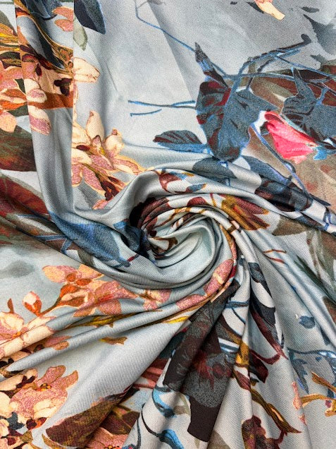 Floral viscose | Knit | Made in Italy