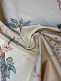 Poly Blend Mustard Floral Twine | Made in Italy
