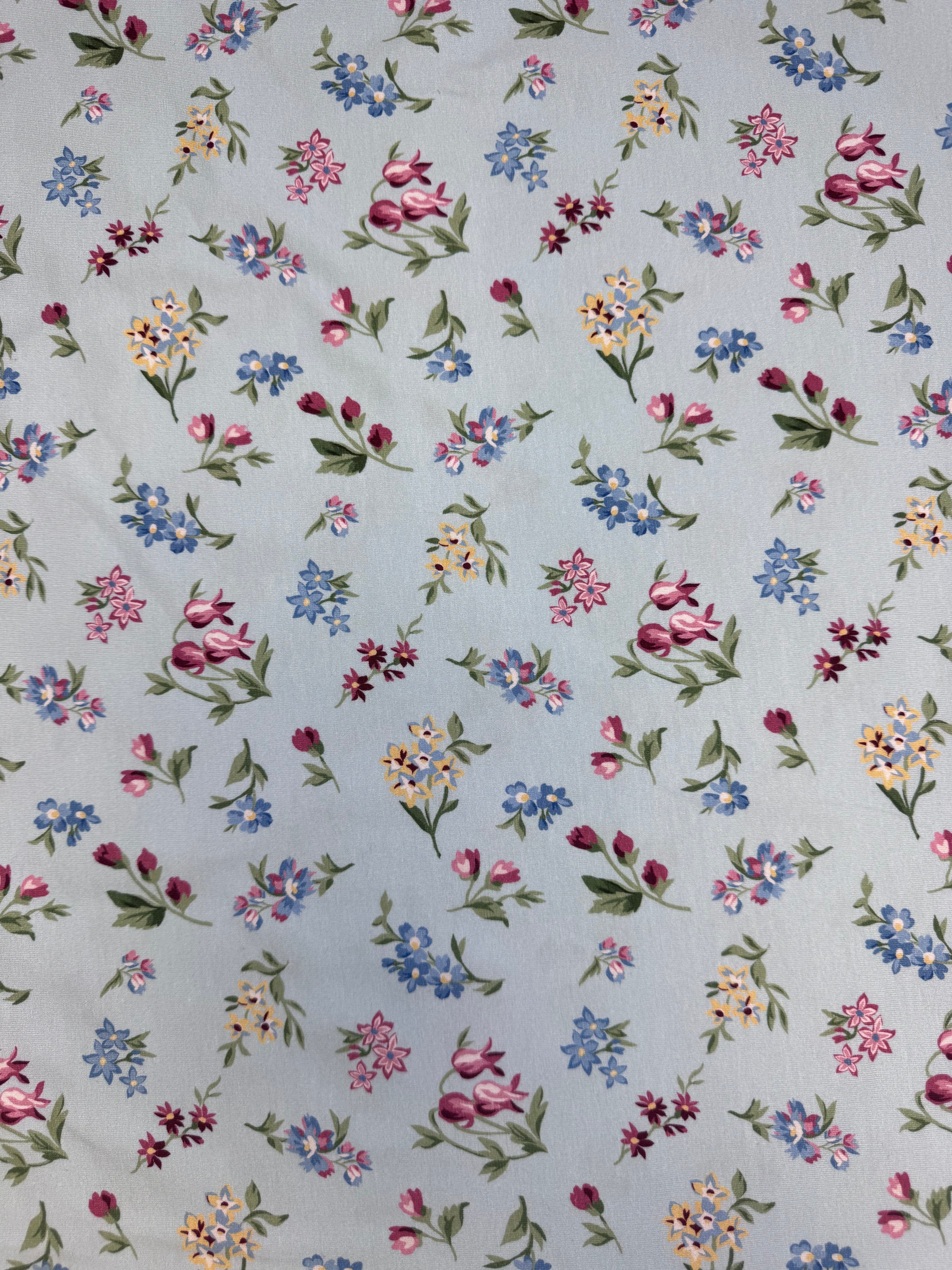 Blue with Flowers | by Debbie Beaves Lake | Children's Patterns |