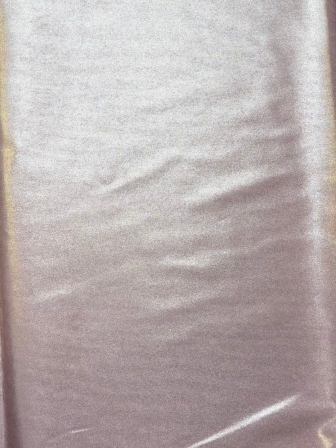 Pink Satin with Silver Shine