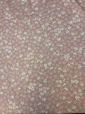 Cookie Dough Floral Rayon Slub