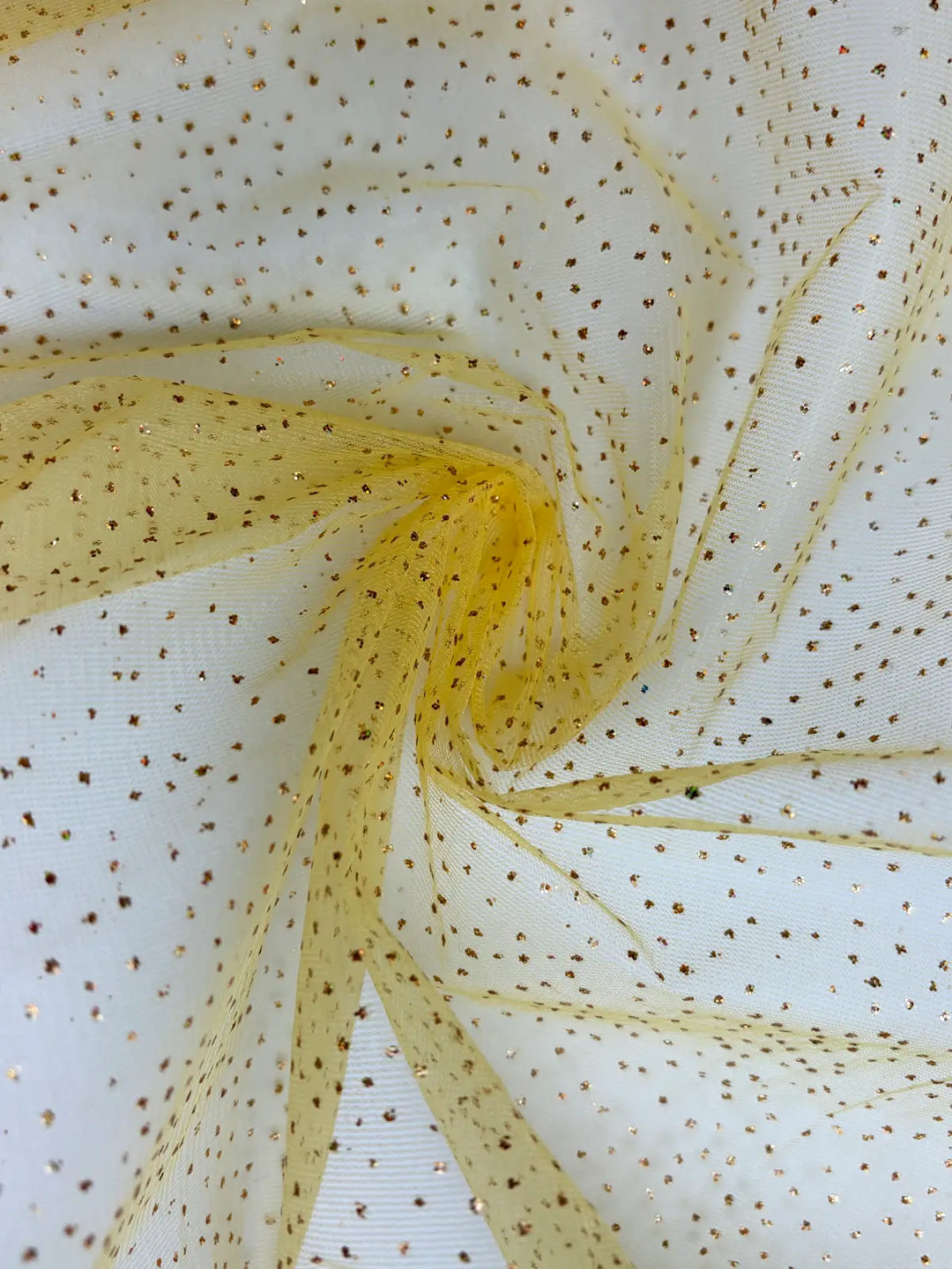 Yellow with Gold Speckles | Tulle