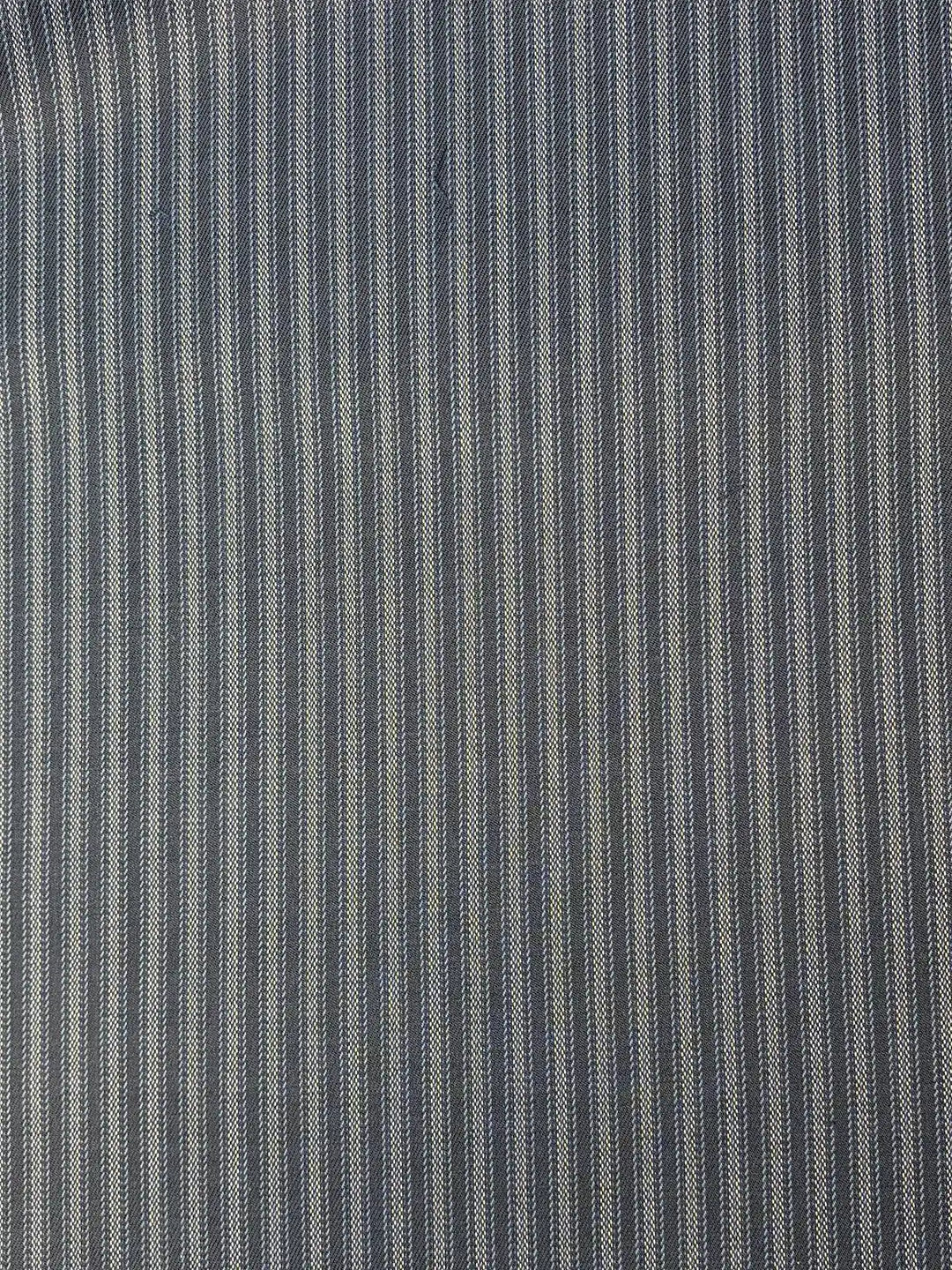 Navy Blue Stripe | Cotton Spandex