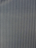 Navy Blue Stripe | Cotton Spandex