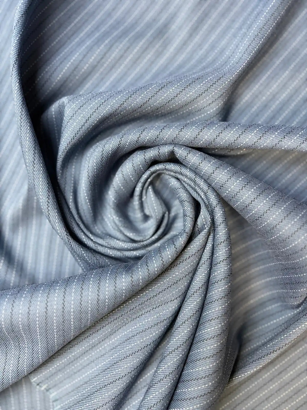Light Blue Stripe | Cotton Spandex