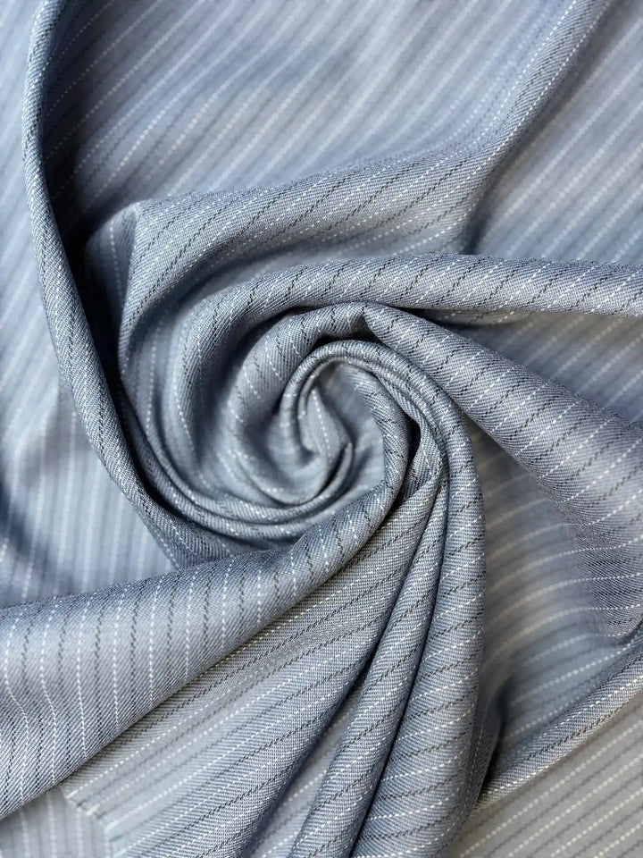 Light Blue Stripe | Cotton Spandex