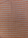 Burnt Orange Plaid | Cotton Spandex