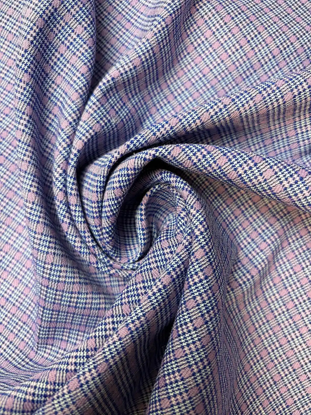 Lavender Plaid | Cotton Spandex
