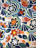 Multicolor Graphic Flower Pattern | Cotton Voile