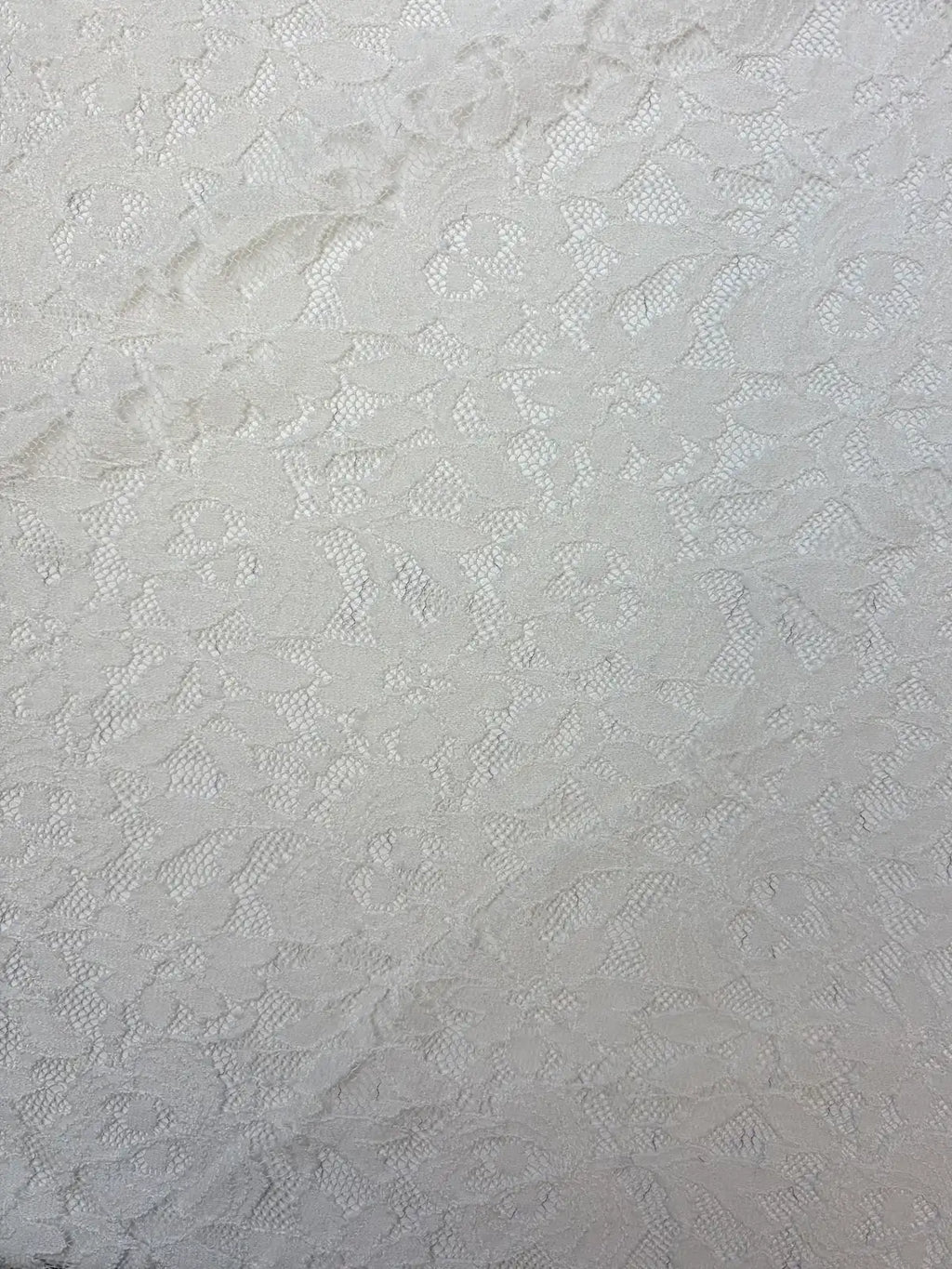 White Floral | Knit Lace