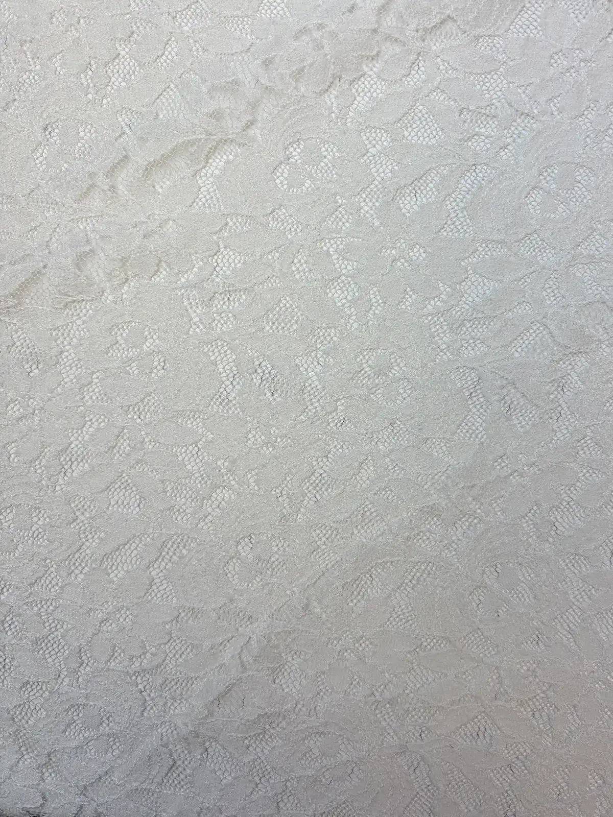 White Floral | Knit Lace