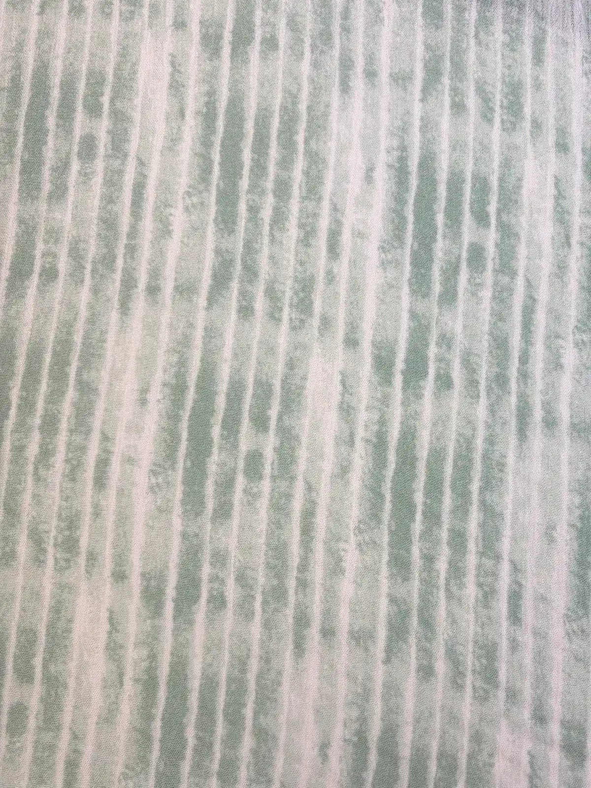 Pastel Green Striped | Rayon Crinkle
