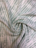 Pastel Green Striped | Rayon Crinkle