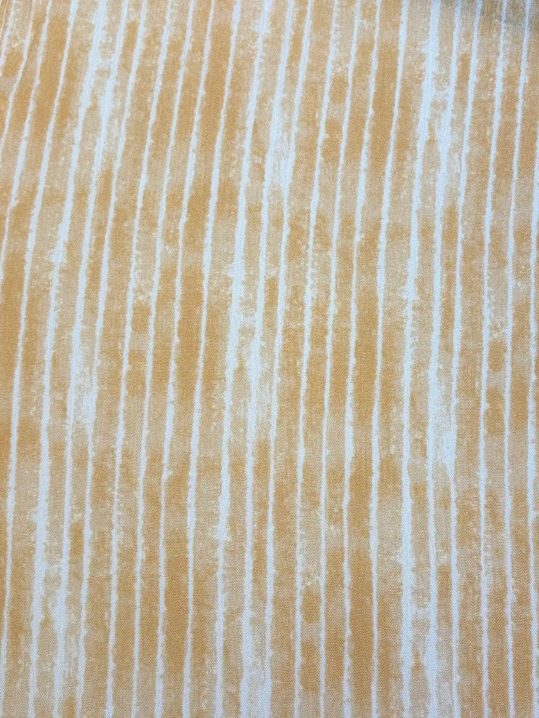 Yellow Stripped | Rayon Crinkle