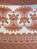 Rust on White | Cotton
