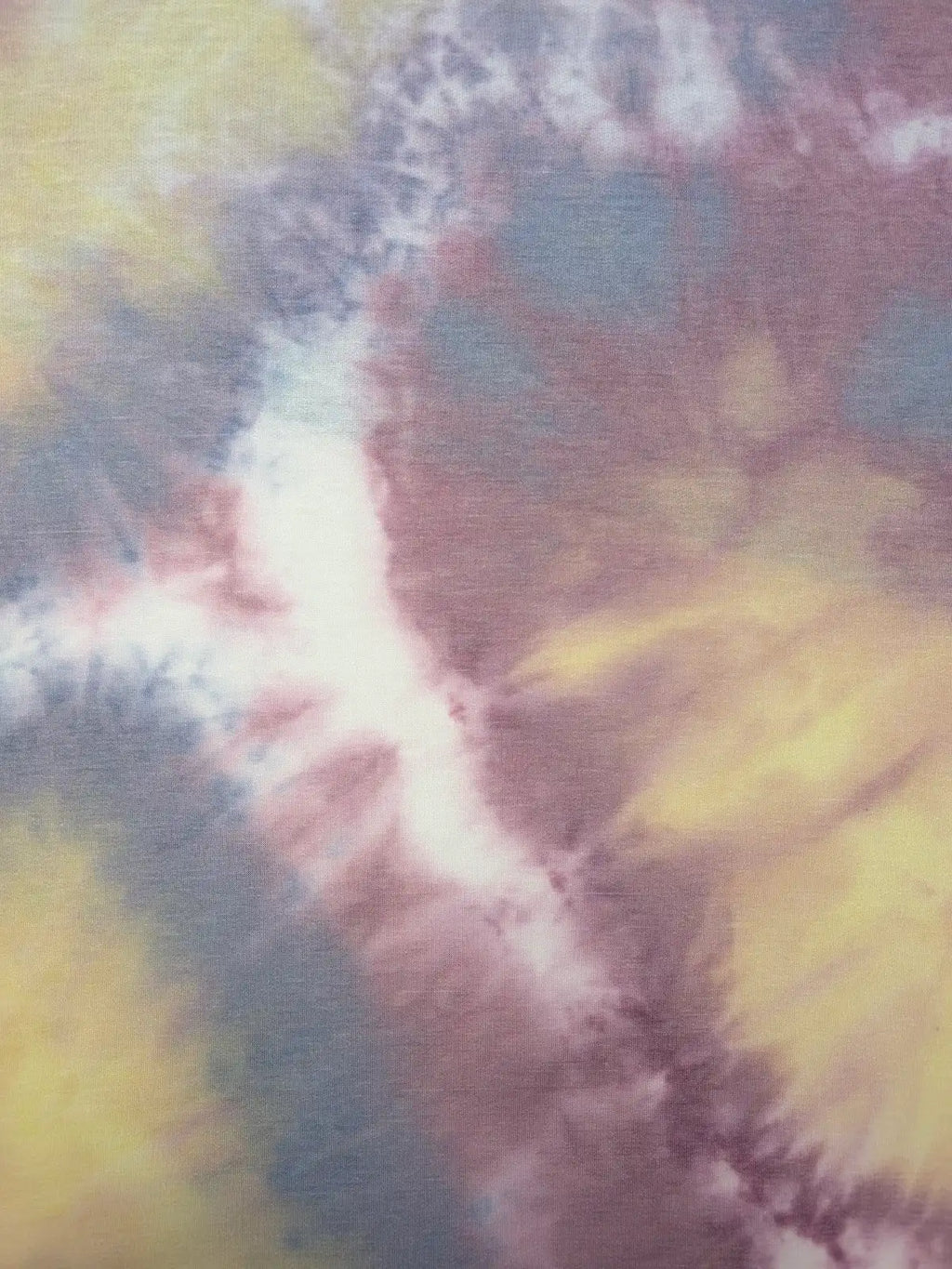 Washed Out Primary Color Tie Dye | Jersey Knit