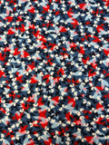 Red, White and Blue Floral | Knit