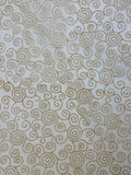 Yellow With Gold Spirals | Tulle